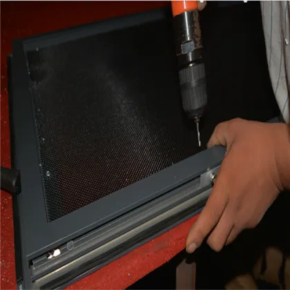 Security window screen