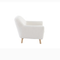 Cozy Modern Gabriola Fabric Lounge Chair