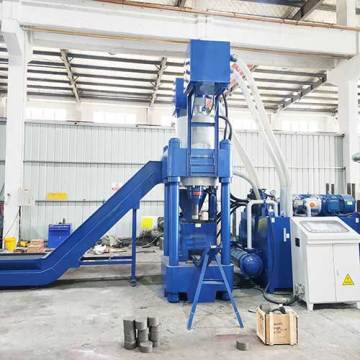 Automatic Aluminum Shaving Chips Metal Briquetting Press