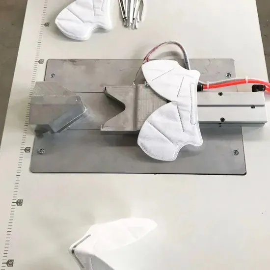 KN95 Masks Upper Welding Nose Beam Machine