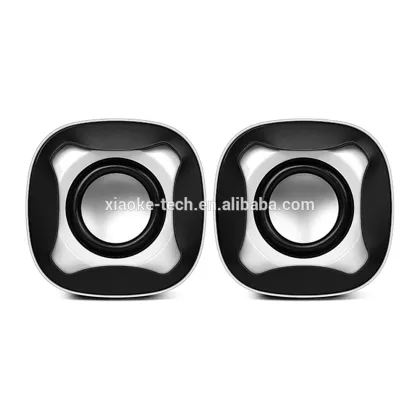 High quality 2.0 system computer audio speakers