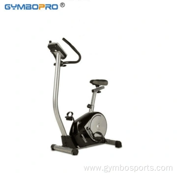 Quiet Home Stationary Bike - Electromagnetic Resistance, 32 Levels, Adjustable Seat & Transport Wheels