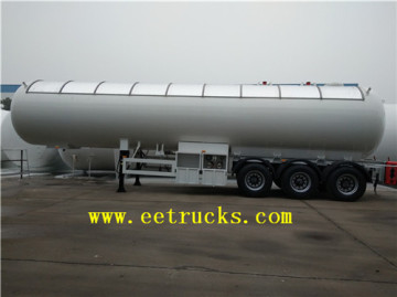 56000 liter 3 assen LPG Tanker Semi Trailers