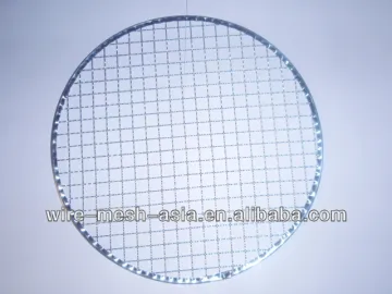 One-time barbecue net /crimped barbecue grill net/good quality (iso9000 certification )