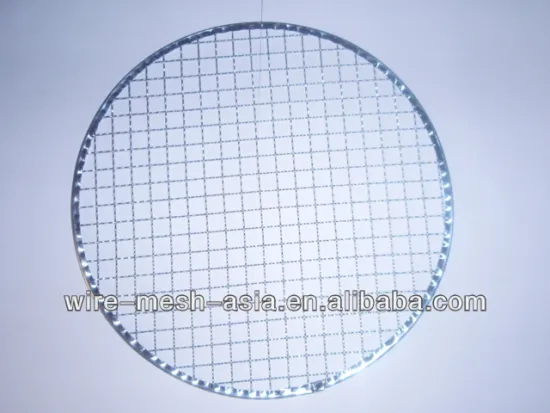 One-time barbecue net /crimped barbecue grill net/good quality (iso9000 certification )
