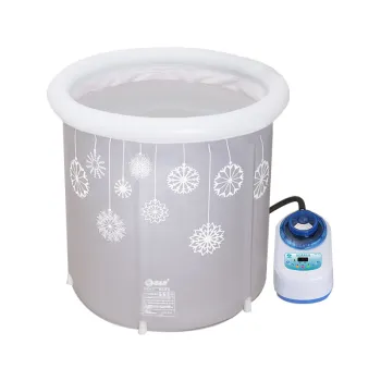 Portable Steam Bath Tub with Spa Bubble Generator
