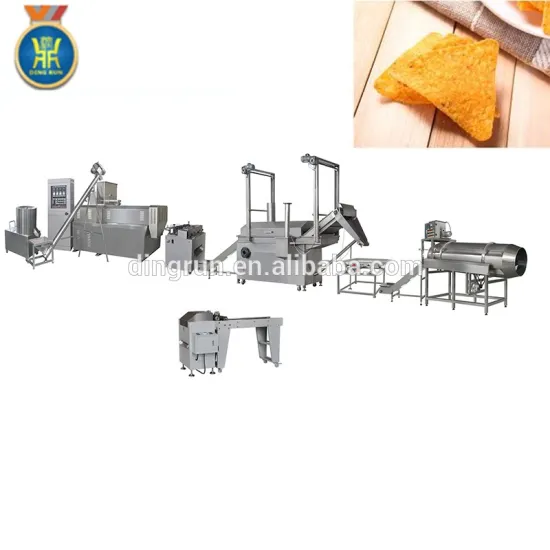 doritos chips machine fried corn chips production line