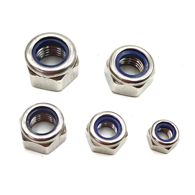 SS304 Metric Nylon Nut