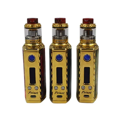 Box Mod Kit with Colorful Unregulated mod RDA Mechanical RDA Portable Box Mod Vaporizer