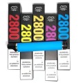 Puff Flex wegwerp VAPE 1500 MAH Batterij 2800 Puffs