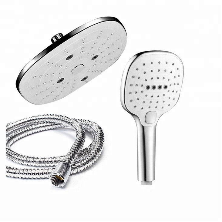 oblate shower bar set