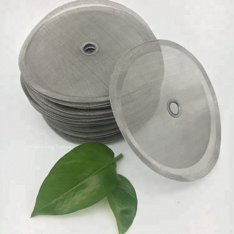 60 Micron Reusable Disk Filter for Coffee Makers