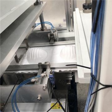 Linea di produzione di macchine per maschere a tazza completamente automatica N95