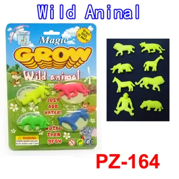 Magic Grow and Glow Small Wild Animal Toys