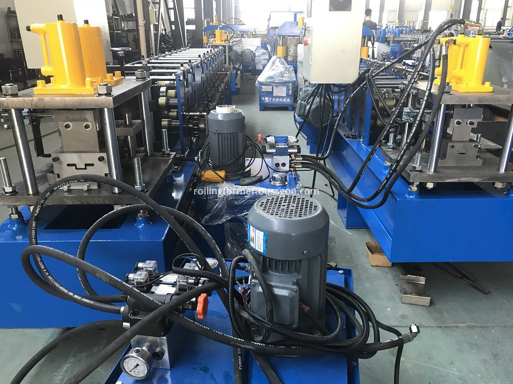 Omega roll forming line 2