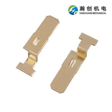 Gold Plated Precision Stamping Motor Terminal Tab