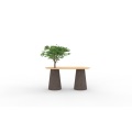 Tree Wholesale Large Green Artificial Tree Centerpieces Real Trunk With Artificial Trees for Indoor Decorative