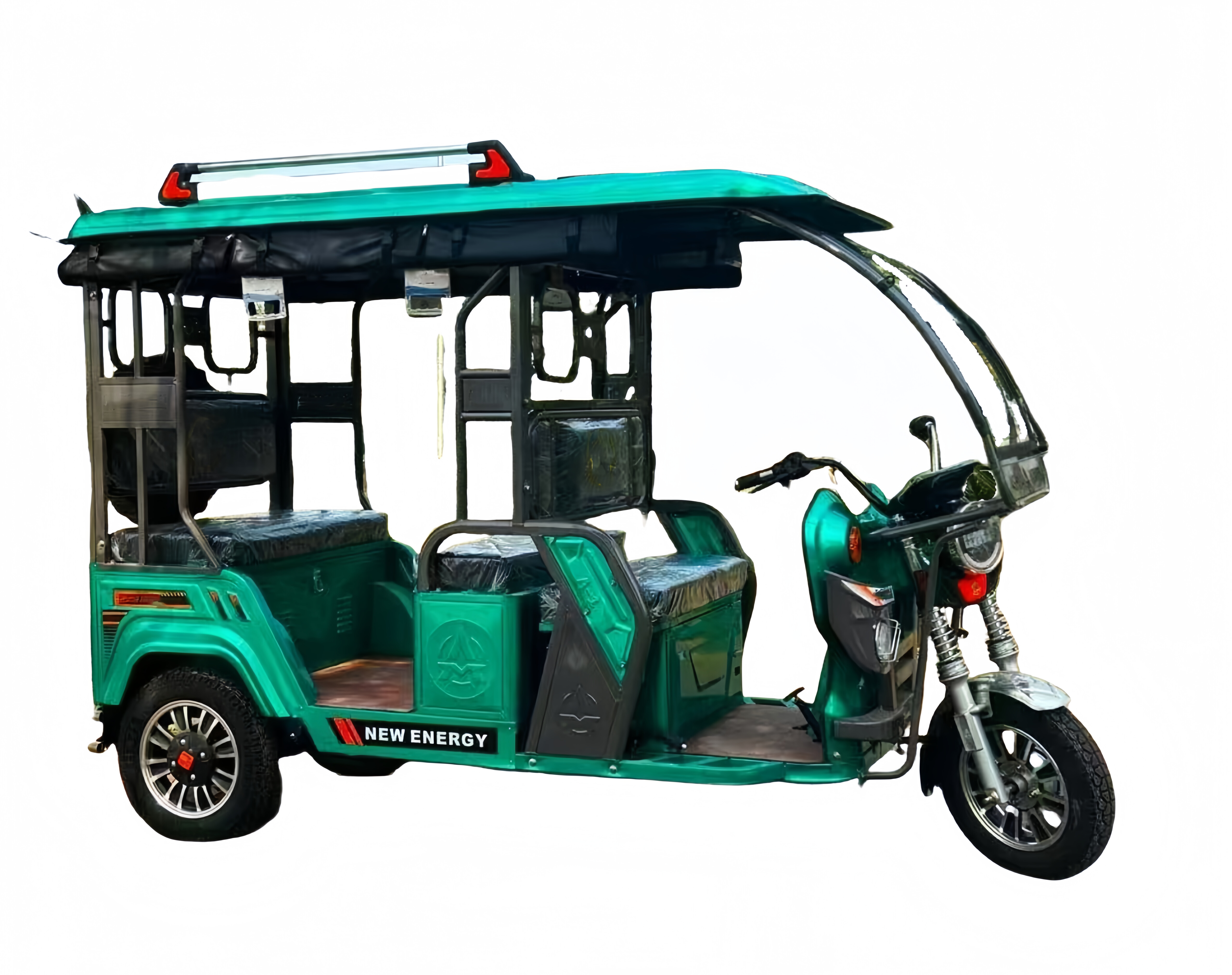 Electric Tricycle with Passenger