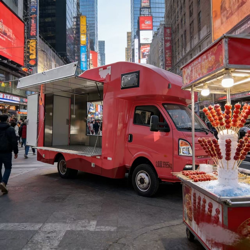 Mango Sticky Rice Food Truck with Refrigerato