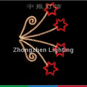 Pole street motif light government project light