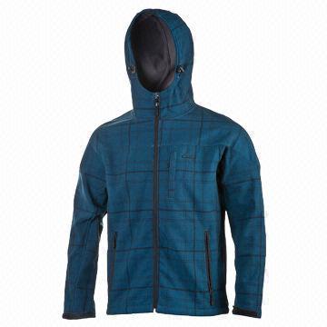 Men's Softshell Outdoor/Winter/Sports Jacket/Wear with Waterproof Zipper