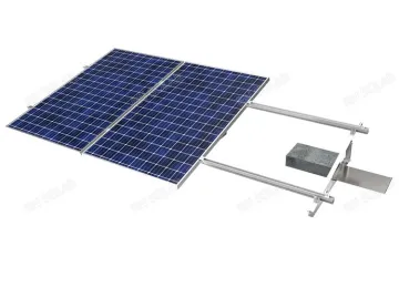 Adjustable Flat Roof Solar Mounting Bracket for 4 Panels - Wholesale