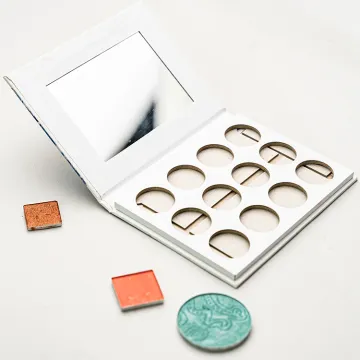Custom Private Label Single Eyeshadow Palette Packaging Box