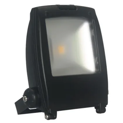 Black / Aluminium Silver High Power Led Floodlight For Ancient Construction Group