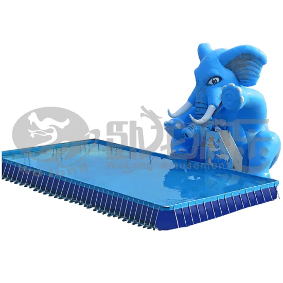 Large Aqua Inflatable Water Park Children Big Inflatable Water Slides park