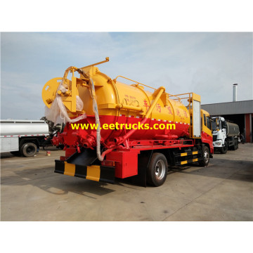 3000 gallons 4x2 Sewage Cleaning Suction Trucks