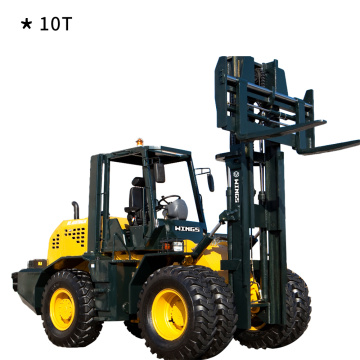 4x4 Rough Terrain Forklift 10 Ton