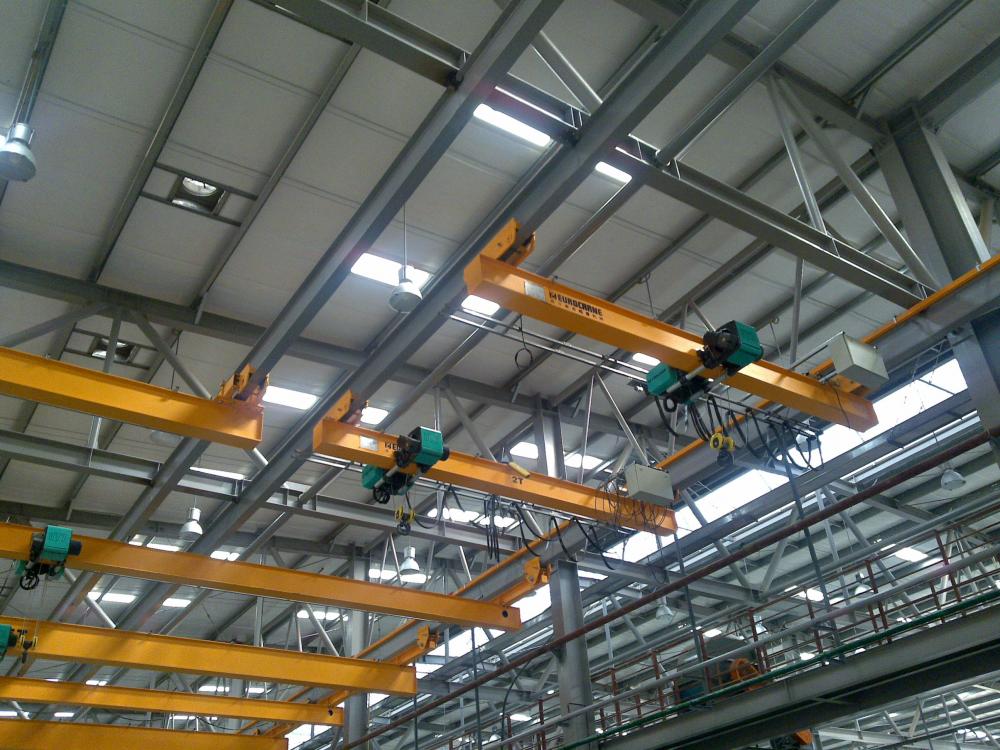 2t Single-girder Suspension Crane