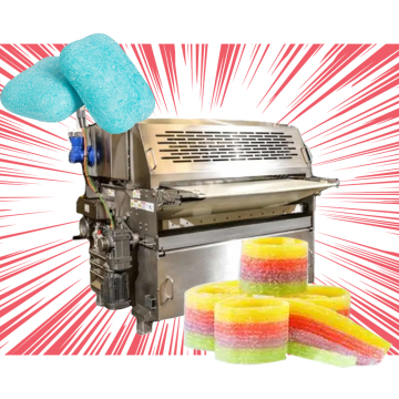 Multicolor Sour Belt Candy Making Machine