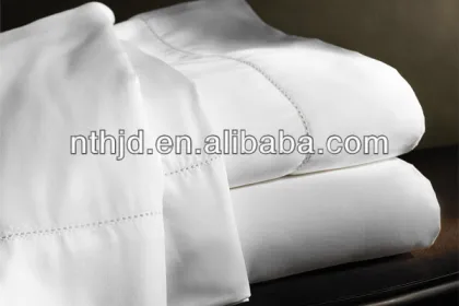 High thread hem stitch bed sheet