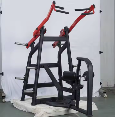 Commercial Gym Equipment Lat Pulldown Plate Loaded Machine