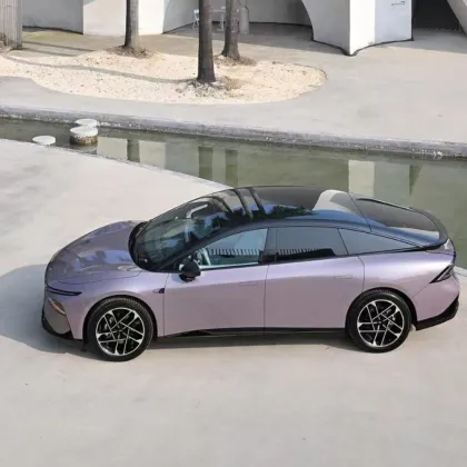 Starlight Purple Car Wrap