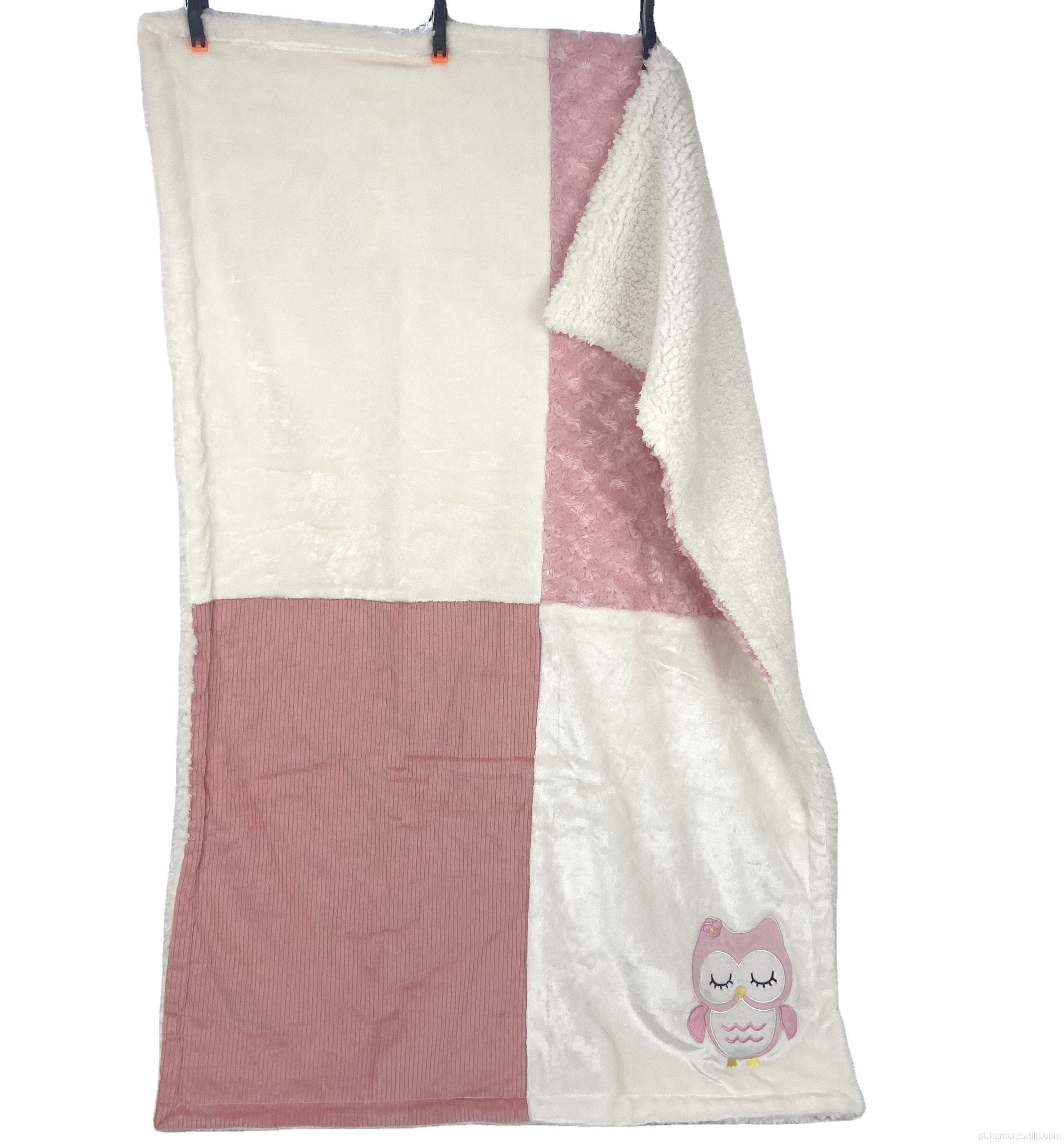 Cobertor de Fabricbaby Joint Duas Camadas Sherpa Baby Blain