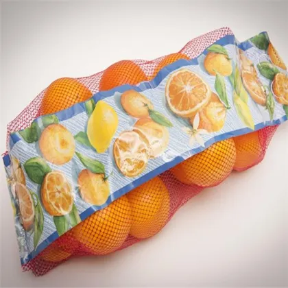 food packing of HDPE raschel bags
