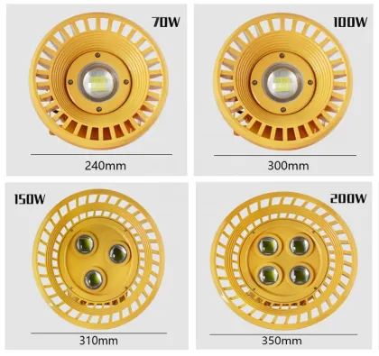 Professional Flame Proof Lighting: 50w to 200w Explosion-Proof Lights