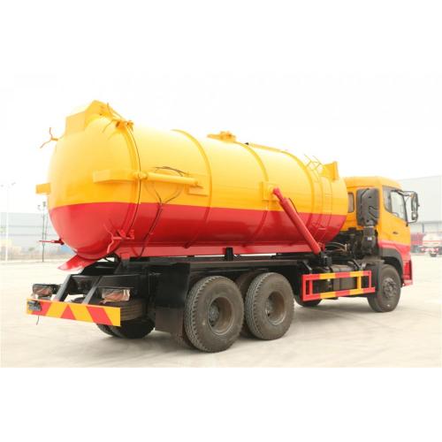 Tout nouveau camion d&#39;aspiration des eaux usées Dongfeng 18000litres