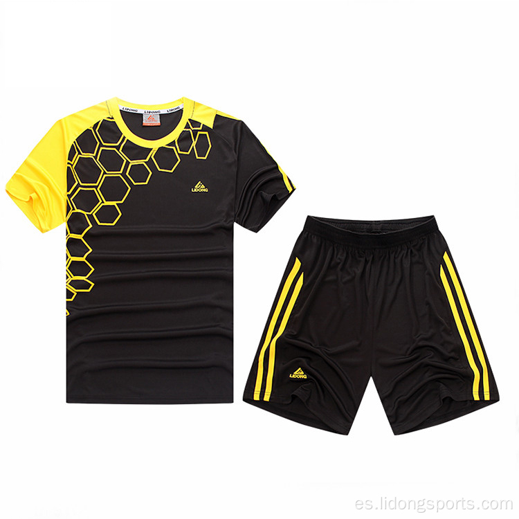 Uniforme de fútbol para niños Conjuntos de camiseta del equipo de fútbol