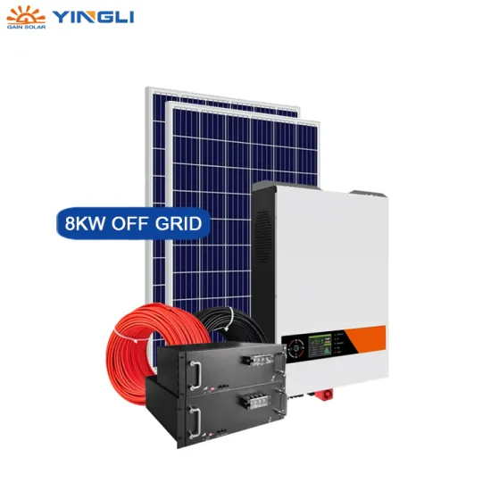 Complete 8kW Solar System with Lithium Batteries and On-Grid DC Water Pump