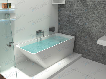 Most popular Bathtub,Solid surface bathtubs BS-8634