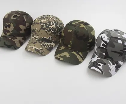 Custom Camo Hat Army Military Camouflage Baseball Caps
