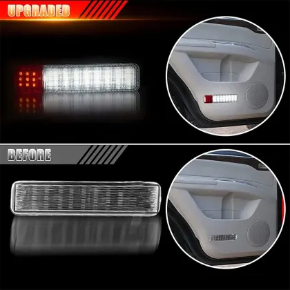 LLevo LED Interior Door Panel Courtesy Light for Chevy Suburban GMC Sierra