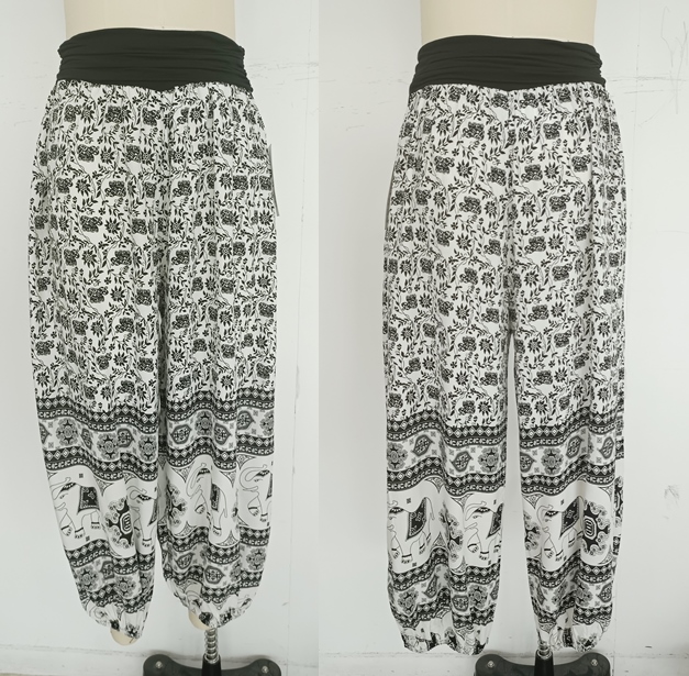 Thai Ethnic Style Yoga Pants Jpg