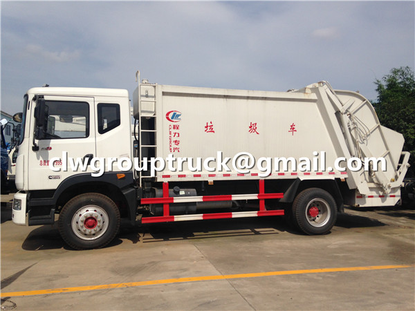 8CBM Compressible Garbage Truck