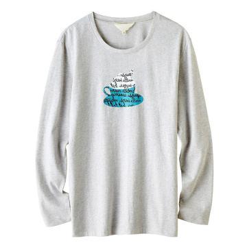 Long Sleeve T-shirt Sleepwear Robes Sleepwear Pajama Homewear
