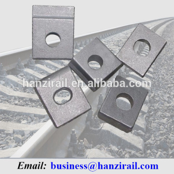 Rail Gusset Plate and Clamps For Crane or Port