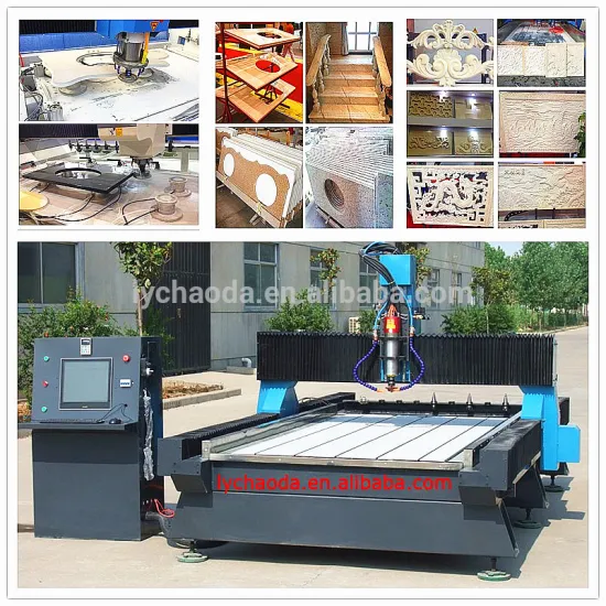 cnc router table 4x8 / granite stone cutting and polishing machine